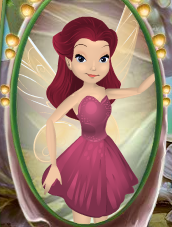 Crimson Red Pulled Back - Glamorous