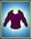 Zip-up Sweater (Plain) (Dark Purple)