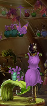 Iris Purple Dye