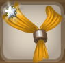 Coconut Brown Camp Pixie Dust Kerchief with Marigold Yellow Trim (Sparrow Man).png