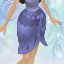 Rose Petal Skirt Breezy Blue