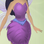Periwinkle Blue Sparkle Sash