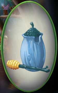 Sky Blue Honey Jar