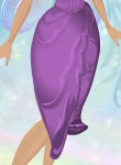 Lily Pad Bubble Skirt Iris Purple
