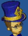 Magician Top Hat Blue