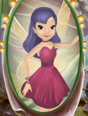Amethyst Purple Angled Bangs