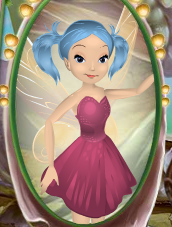Havendish Blue Pixie Ponytails Back
