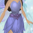 Lavender Purple Sunflower Maple Sash