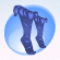 Leaf Topper Boots Bluebell Blue.Png