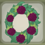 Plumblossom Pink Berry Wreath.Png