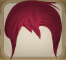 Crimson Red Tousled Layers.Png