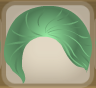 Sea Green Sweeping Bangs.Png