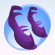 Twirly Wraps Plum Purple.Png