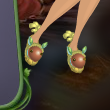 Corn Cob Yellow Chipmunk Slippers