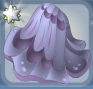 Splashy Blue Long Lily Pad Skirt.Png