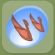 Petal Slippers Peachy Orange.Png
