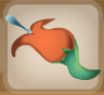 Tangerine Orange Hibiscus Wrap Anklet.Png