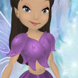 Twirly Oak Top Lilac Purple
