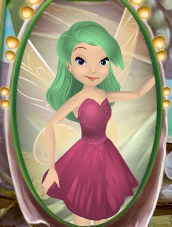 Sea Green Parted Pomp