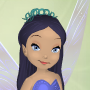 Candy Blue Twisty Ivy Barrette