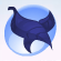 Wax Leaf Sash Blueberry Blue.Png