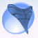 Single Leaf Sash Cornflower Blue.Png