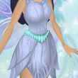 Waterfall Blue Sparkle Sash