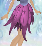 Primrose Pink Feather Frill Skirt