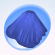 Meadow Grass Sarong Bluejay Blue.Png