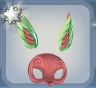 Bunnynose Pink Bouncy Bunny Mask.Png
