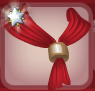 Nutmeg Brown Camp Pixie Dust Kerchief with Rosetta Red Trim (Sparrow Man).png