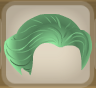 Sea Green Pulled Back - Glamorous.Png