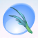 Tropic Flower Anklet Bubble Blue.Png