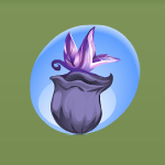 Amethyst Purple Butterfly Bowl