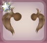 Hawk Brown Pixie Ponytails Back.Png
