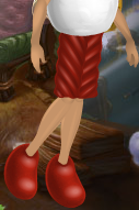 Strawberry Red Candy Fanatic Licorice Shorts