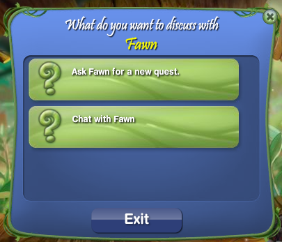 Fawn's Hideout Options