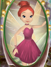 Coral Pink Wing-Swept Bun