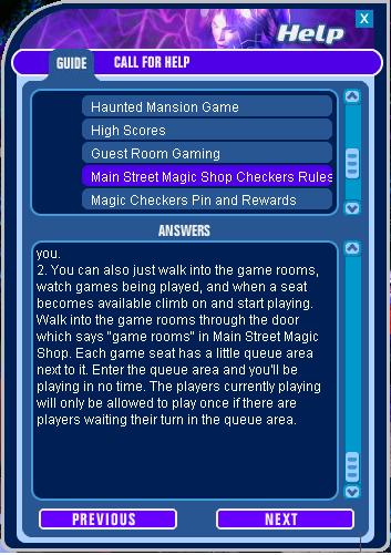 Main Street Magic Shop Checkers Rules