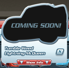 Tumble Weed Lightning McQueen
