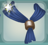 Coconut Brown Camp Pixie Dust Kerchief with Sapphire Blue Trim (Sparrow Man).png