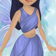 Breezy Blue Daisy Wrap