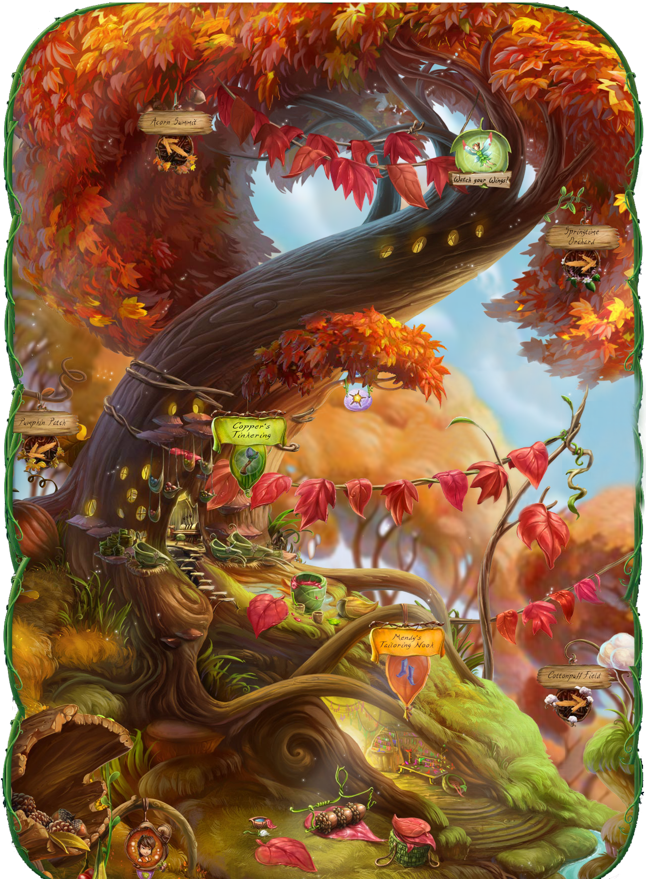 Maple Tree Hill (Click to Enlarge)
