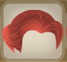 Coral Pink Pulled Back - Glamorous.Png