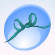 Grass Bow Candy Blue.Png