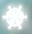 White Glowing Snowflake
