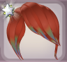 Raspberry Red Side Swept Bangs.Png
