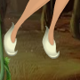 Mushroom White Bubble Slippers