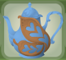 Dragonfly Blue Butterfly Teapot.Png