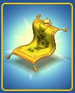 Aladdin's Flying Carpet Chair Yellow